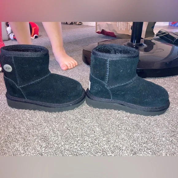 UGG jona toddler girls Black Boots - Picture 3 of 7